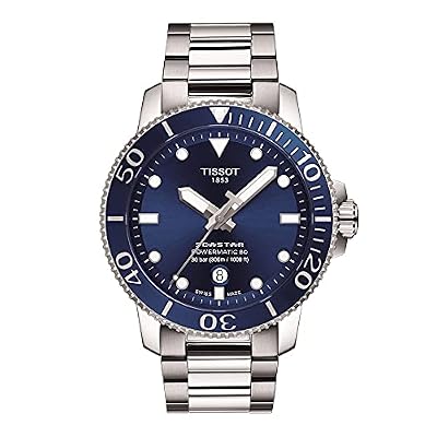 Tissot Seastar GTS AUT SS BL, Grigio, Casual