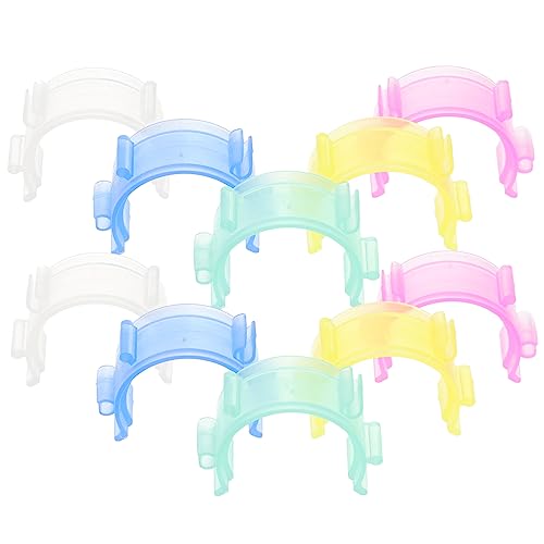 ERINGOGO 100Pcs Embroidery Bobbin Clips Sewing Tool Accessory for Quilting Thread Organization Durable Bobbin Holder Lightweight Practical for Home Sewing