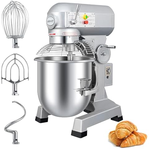 LEEVOT 30Qt Commercial Food Mixer Cover