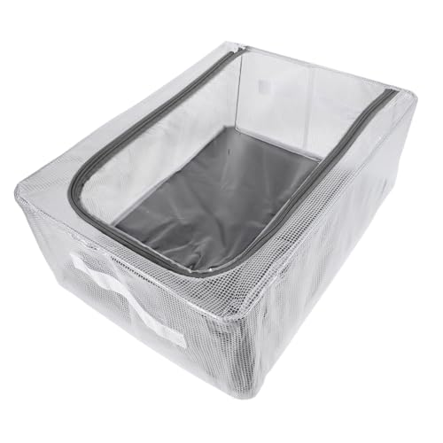 Cabilock Travel Hat Case with Lid Baseball Hat Storage Box Perfect for Home Closet