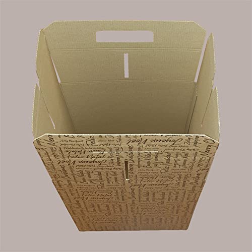 Lucgel Srl Lot De 10 Boîtes à Crayons à Panettone Basse En Carton Rouge Graphique Père Noël 245 X 245 H130 Mm