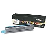 lexmark c925de pdf Lexmark C925H2CG - Tóner de alto rendimiento (7,500 páginas), color cian
