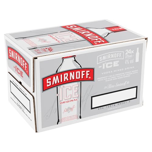Smirnoff Ice Refrescos - Paquete de 24 x 275 ml - Total: 6600 ml