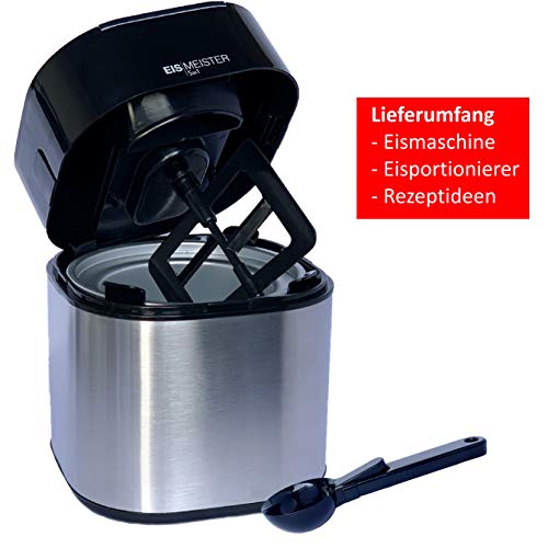 PerfectMix EISMEISTER Eismaschine Eis-creme zum selber machen,für 4 Personen,5in1 Machine - Speiseeismaschine… – Bild 5