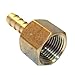 LASCO 17-7607 1/8-Inch Female Pipe Thread by 5/16-Inch Hose Barb Brass Adapter