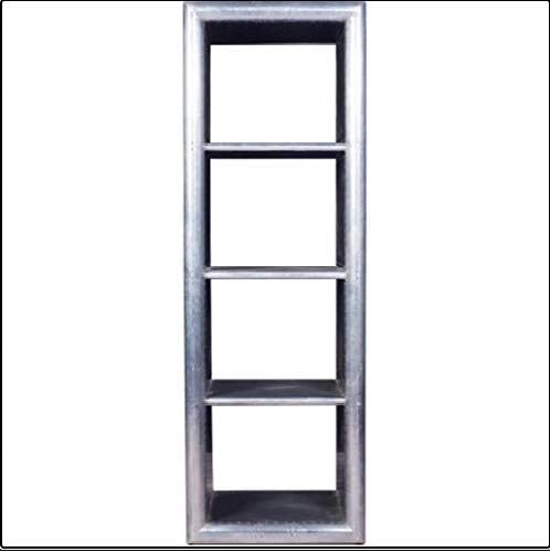 Nautical-Mart Designer Aviator Aluminium Open Bookshelf Home Decor Furiture (Triangular Single Shelving)