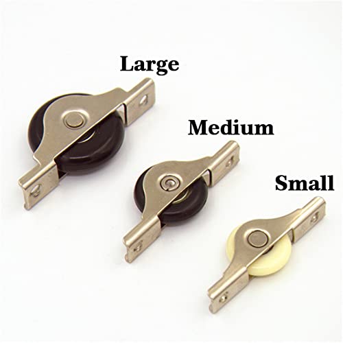 Roulettes de garde-robe 40mm kit de quincaillerie de haute précision - 3