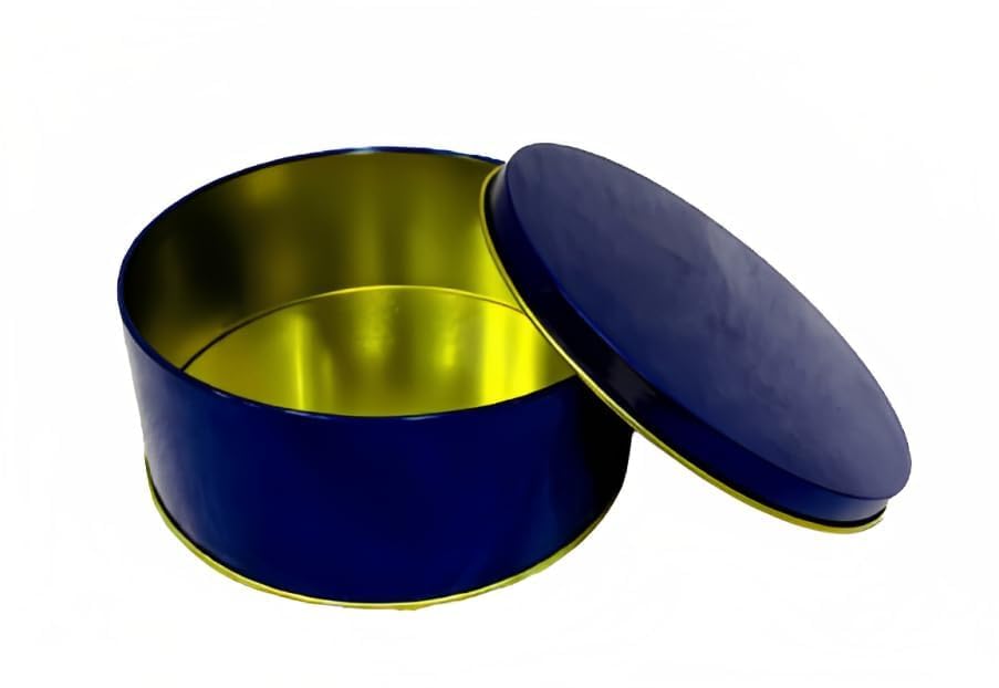 Dream Cake Tin - 5.5 x 2.5 Inch - Perfect for Cookie Cakes (Blue)
