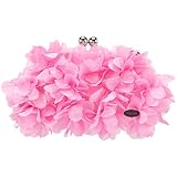 Fawziya Floral Cutch Purses For Women Evening Bags And Clutches-Pink