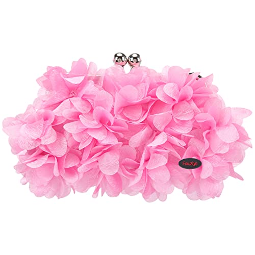 Fawziya Floral Cutch Purses For Women Evening Bags And Clutches-Pink #TOP17