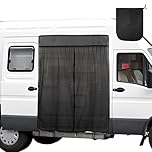 Mosquito Net Van with Magnetism, 210x165cm Car Fly Screen for Mercedes Sprinter (Medium and High Roof) Volkswagen Crafter, Center Magnetic Closure for Insect Protection Car