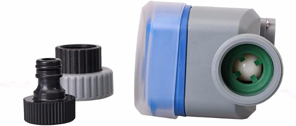 Home Watering Timer Garden Ball Valve Electronic Automatic Garden Irrigation Two Dials Water Timer with Rain Sensor Hole