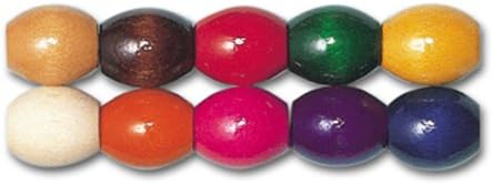 Toho Wood Beads A N10 – Medium. Guaranteed (5P, 50-Pack)