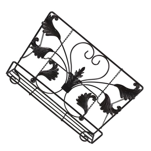 SUPVOX Soporte para Libros Vintage de Hierro