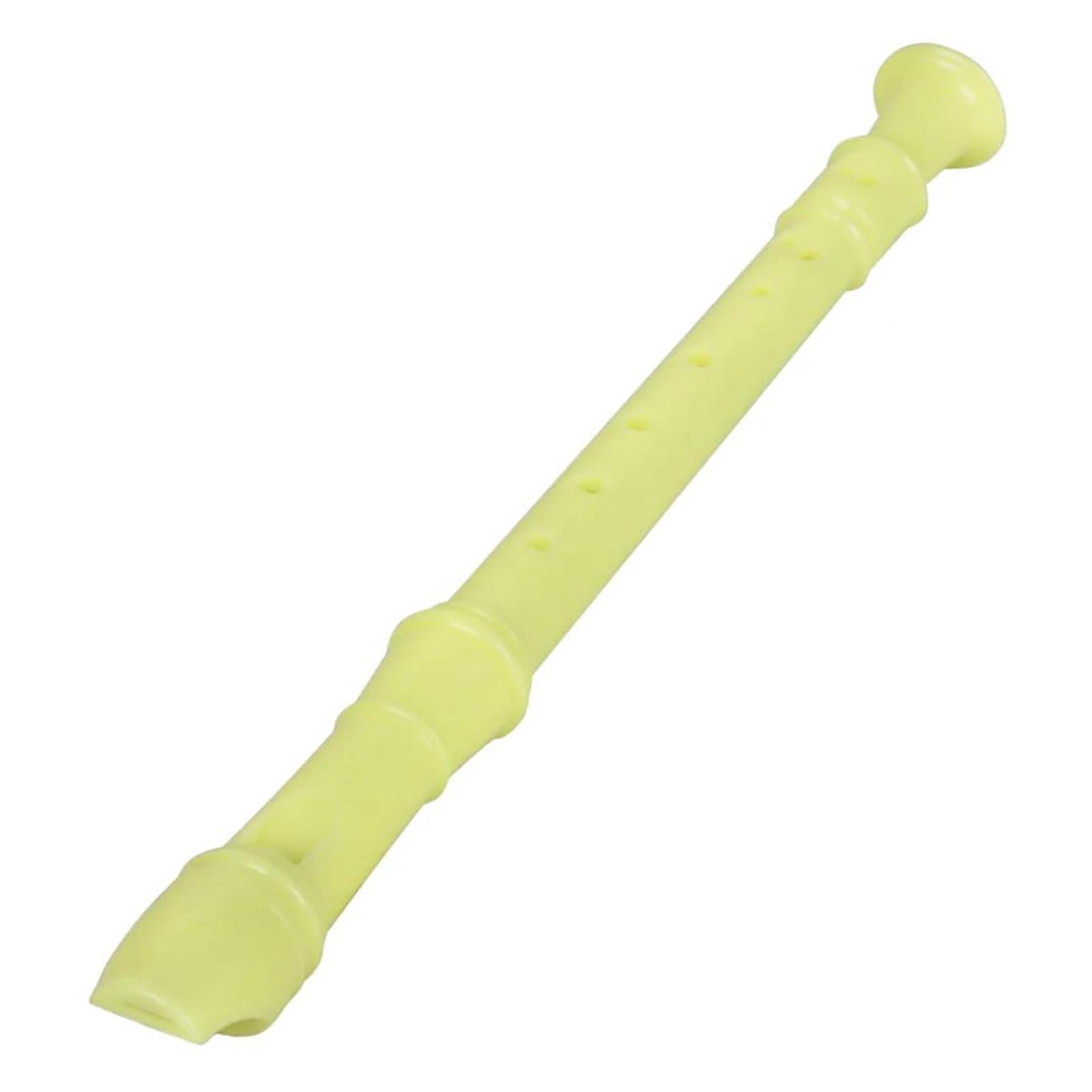 Flauto Dolce Bastone Per Flauto Dolce A 8 Fori Flauto Contralto Incluso | Il suono del flauto è brillante, morbido, bello e preciso.(Yellow)