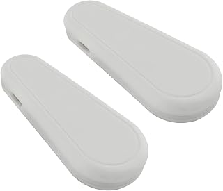 Cord Weight Spare 2PCS Plastic Cord Weight 50g Spare for Roller Blinds, White Cord Vertical Blind Chain Cord Loop Weight for Roman Blinds Chains and Curtain Cords