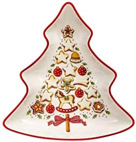 Villeroy & Boch Bowl, Porcelain, Multi-Colour, 17 x 0.1 x 0.1 cm, Christmas Theme, Small