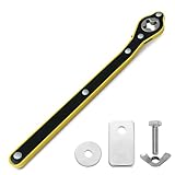 TONDA Jack Ratchet Wrench, Auto Labor-Saving Lug Wrench for Scissor Jack, Forward and...