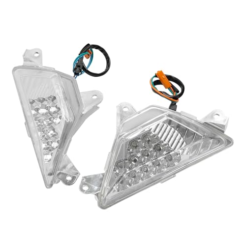TCT-MOTORPARTS Front Turn Signal Lights Fits for KAWASAKI NINJA 400 650 2018-2023 ZX-6R 13-23 - Thumbnail 3