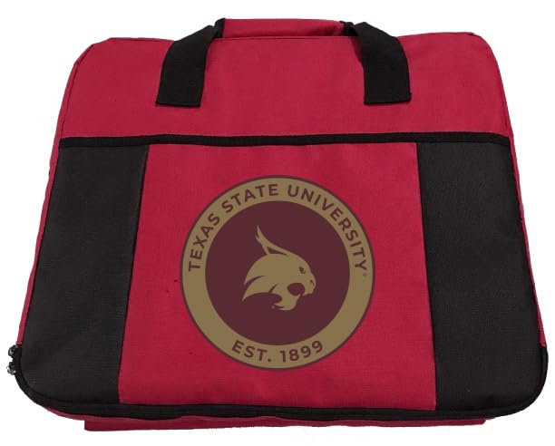 R and R Imports Texas State Bobcats Seat Cushion Officially Licensed Collegiate Product Red