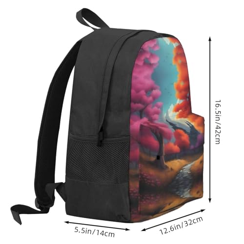Beautiful Color Large Capacity Travel Backpack - Polyester Backpack,Multi-Functional Storage Bag3