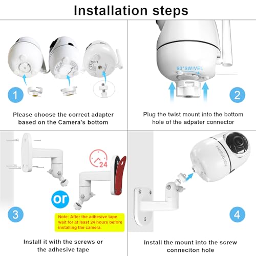 Baby Monitor with Two Cameras and Large Screen