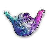 Hang Loose Sticker Shaka Hand Sign Hawaii Decal Laptops Windows Cars Vinyl Sticker