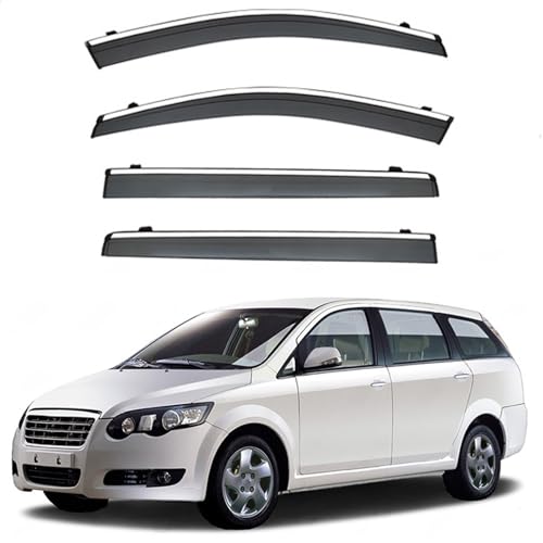 Car Window Rain Guards for Eastar Cross MK1 2006-2015, Window Deflectors Vent Window Visors Rain Sun Wind Guards Shade Deflectors Accessories