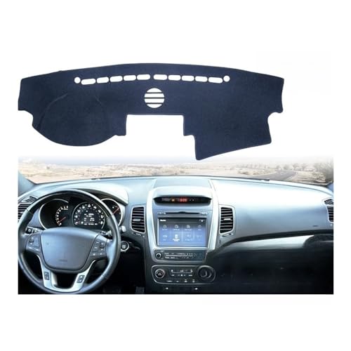 Alfombrilla de salpicadero para Kia Sorento 2013 2014 XM Facelift protectora