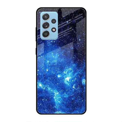 Image of SmashItUp Sky | Universe | Blue Designer Printed TPU Metal Case Mobile Back Cover for Samsung A53 5G