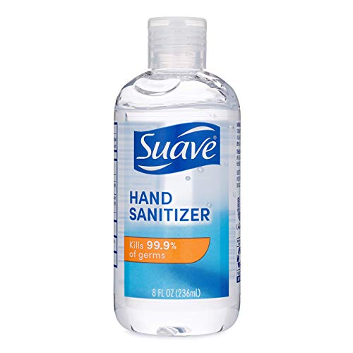 Suave Hand Sanitizer | Kills 99.9% Of Germs Alcohol Based Antibacterial Hand Sanitizer | 8 Oz (Pack Of 3) #TOP1