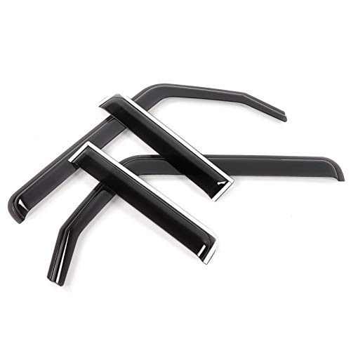 Visor de janela lateral, protetor de chuva de janela defletor de janela lateral, para oficina mecâni