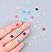 PH PandaHall 4500pcs Polymer Clay Beads 6mm Vinyl Disc Beads 18 Colors Heishi Beads Flat Silicon Beads for Hawaiian Friendship Earring Choker Bracelet Necklace Jewelry Making Summer Surfer, 2mm Hole
