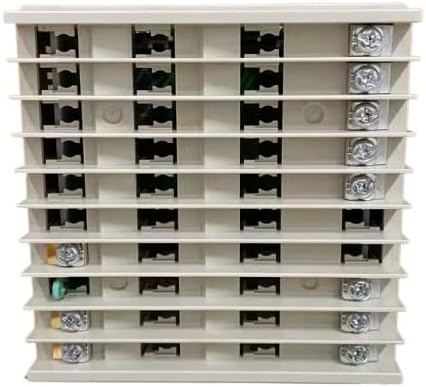 Cefn view of the ZHRCLY universal part for SHIMADEN temperature controller, showing multiple screw terminals for electrical connections.