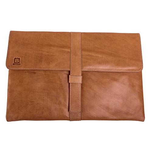 Leder Laptop Sleeve Zena 13 Zoll Aktentasche Cover