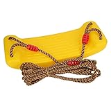Columpio para árbol para Niños, Columpio para Exteriores para Niños con Cuerda Trenzada de Múltiples Hilos, Columpio para Asiento de Plástico para Niños Al Aire Libre, Celosía