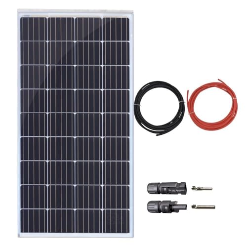 Painel Solar 150W/155W Resun Conector MC4 e Cabos
