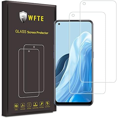 WFTE [2-Pack Screen Protector for Oppo Find X5 Lite,Anti-Scratch,High Transparency,Dust-Free Premium Tempered Glass Screen Protector For Oppo Find X5 Lite Cover