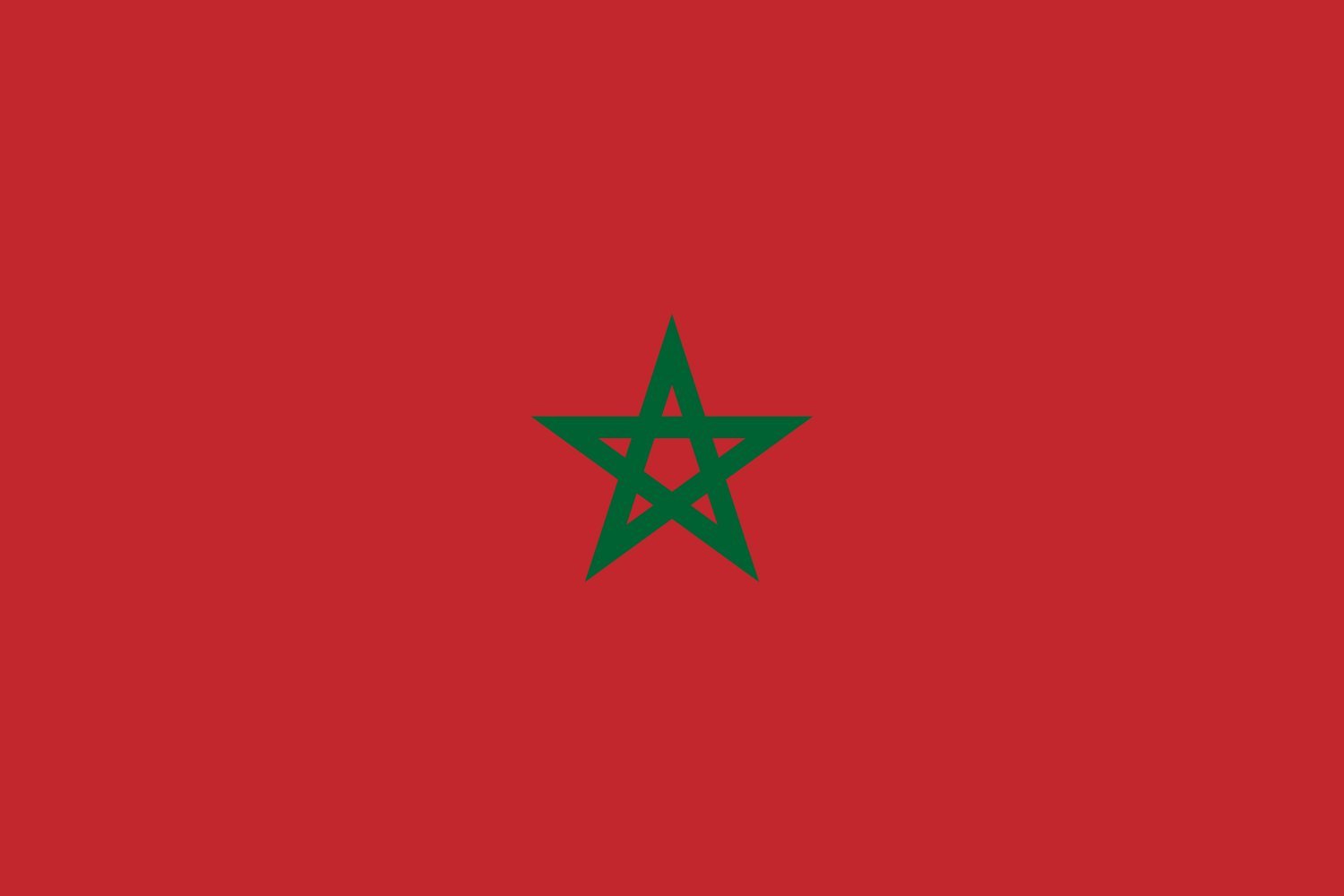 Drapeau Maroc 100x150cm haute résistance aux finitions soignées