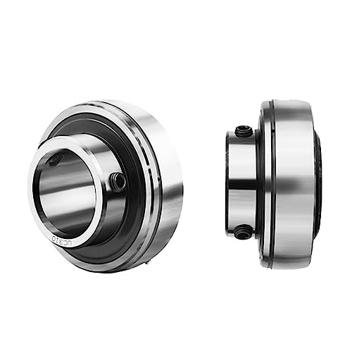 QGEBZBAPD Bimetal Seal Shield Micro deep Groove Bearing 1pcs UC212-36 -57.15mm External Spherical Bearing with Jacking Screw(UC218-56 -88.9mm)