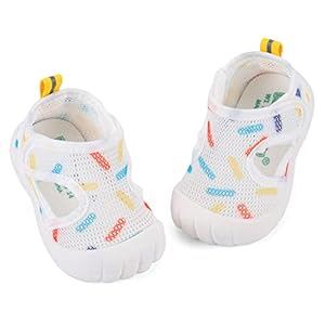 LACOFIA Baby Lauflernschuhe Unisex Erste Babyschuhe Kleinkind Mesh Sneaker rutschfeste Atmungsaktive Turnschuhe