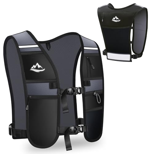 Rolgno Laufweste Damen Herren, Ultraleicht & Atmungsaktive Trinkrucksack,...