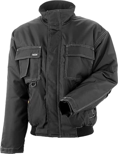 Veste d'extérieur coupe vent noir grande taille 5XL modèle 6123