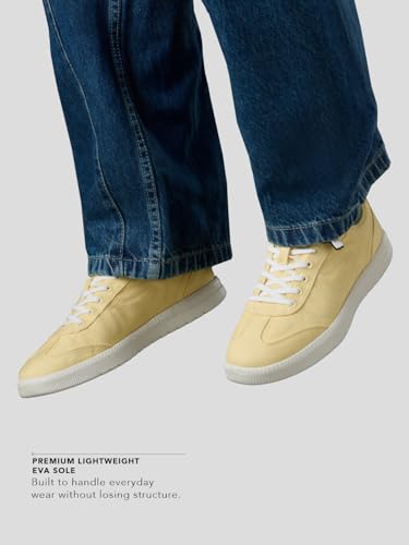 Image of The Souled Store UBZ Fly: Women and Girls Lace Up Sneakers Light Casual Canvas Shoe with EVA Midsole Durable EVA Outsole and Elasticated Laces Lightweight