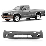 CarPartsDepot Front Lower Gray Textured Bumper Cover for 2001-2004 DODGE Dakota Fits CH1000348 55076531AC New