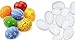 Produktbild Kunststoff-Plastik - Eier in Weiss 50St. - 60 x 45mm. Ostern
