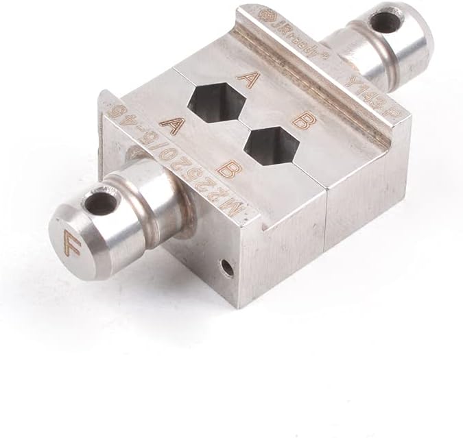 JRready Y143-P M22520 5 45 Die Set work with YJQ-W5 HX4 M22520 5 01 Open Frame Die Crimper Crimp Connector Type D-Sub Coaxial Contact