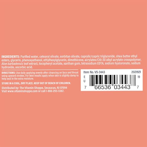 The Vitamin Shoppe Vitamin C Cream - Skin Brightening & Firming | Anti-Aging Face Moisturizer | 2 oz Jar | Antioxidant Skincare image 5