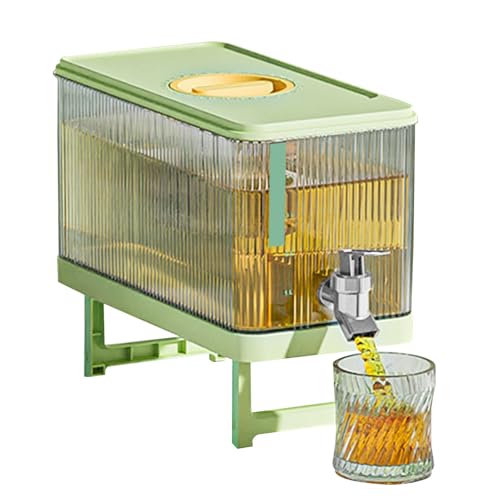 Dispensador de almacenamiento de agua, recipiente de bebidas premium, hervidor frío, dispensador elevado con grifo y filtro, ideal para jugo, té Dispensador de almacenamiento de agua, recipiente de bebidas premium, hervidor frío, dispensador elevado con grifo y filtro, ideal para jugo, té