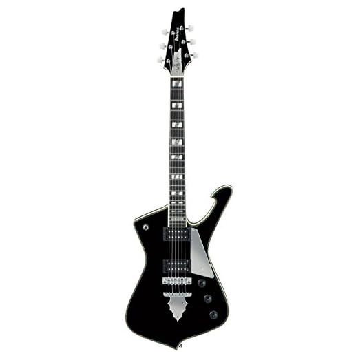 Ibanez Paul Stanley Signature 6 String Electric Guitar w/Case - Black